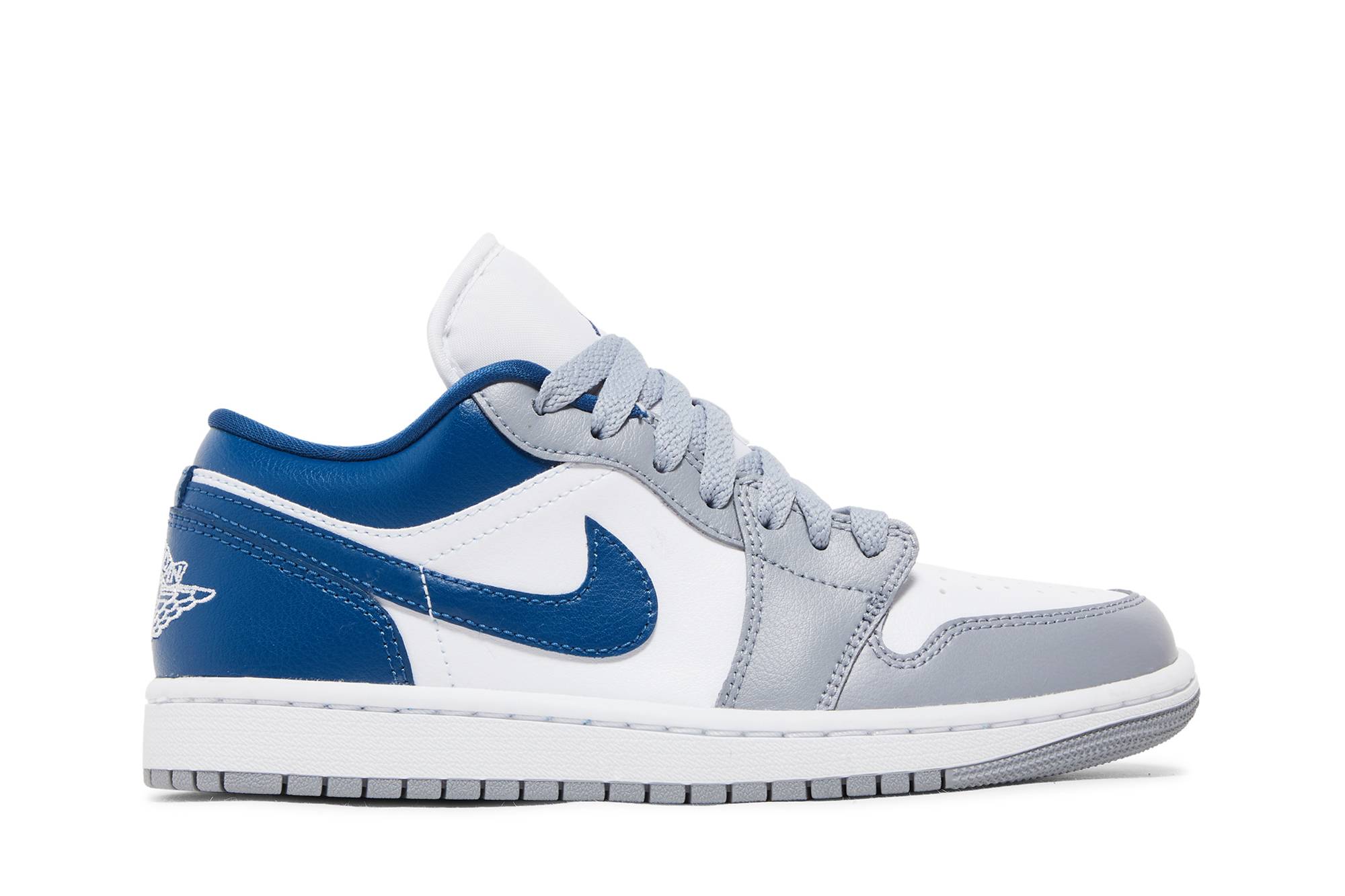 (Women) Air Jordan 1 Low 'Stealth French Blue' DC0774-042