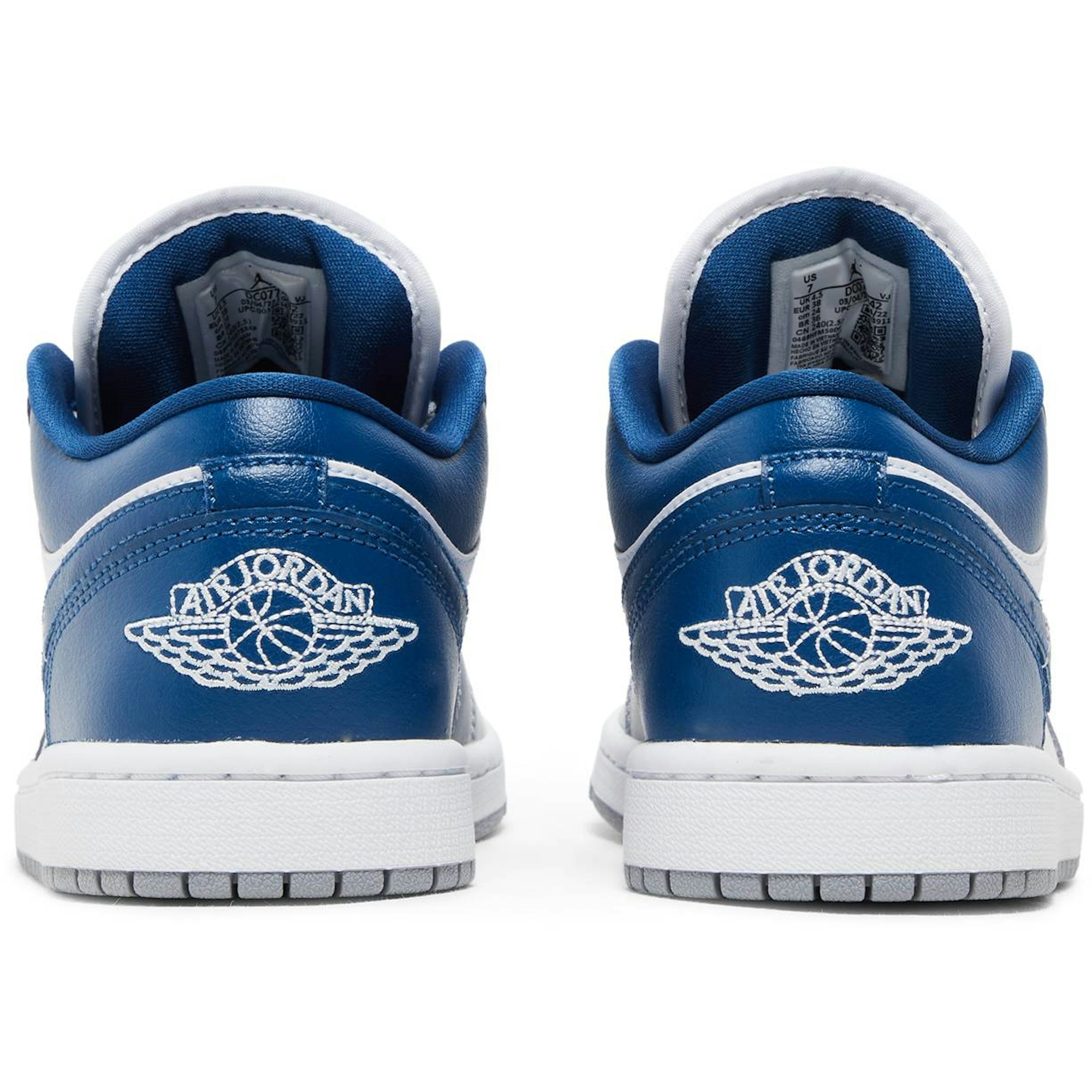 (Women) Air Jordan 1 Low 'Stealth French Blue' DC0774-042 - Image 6