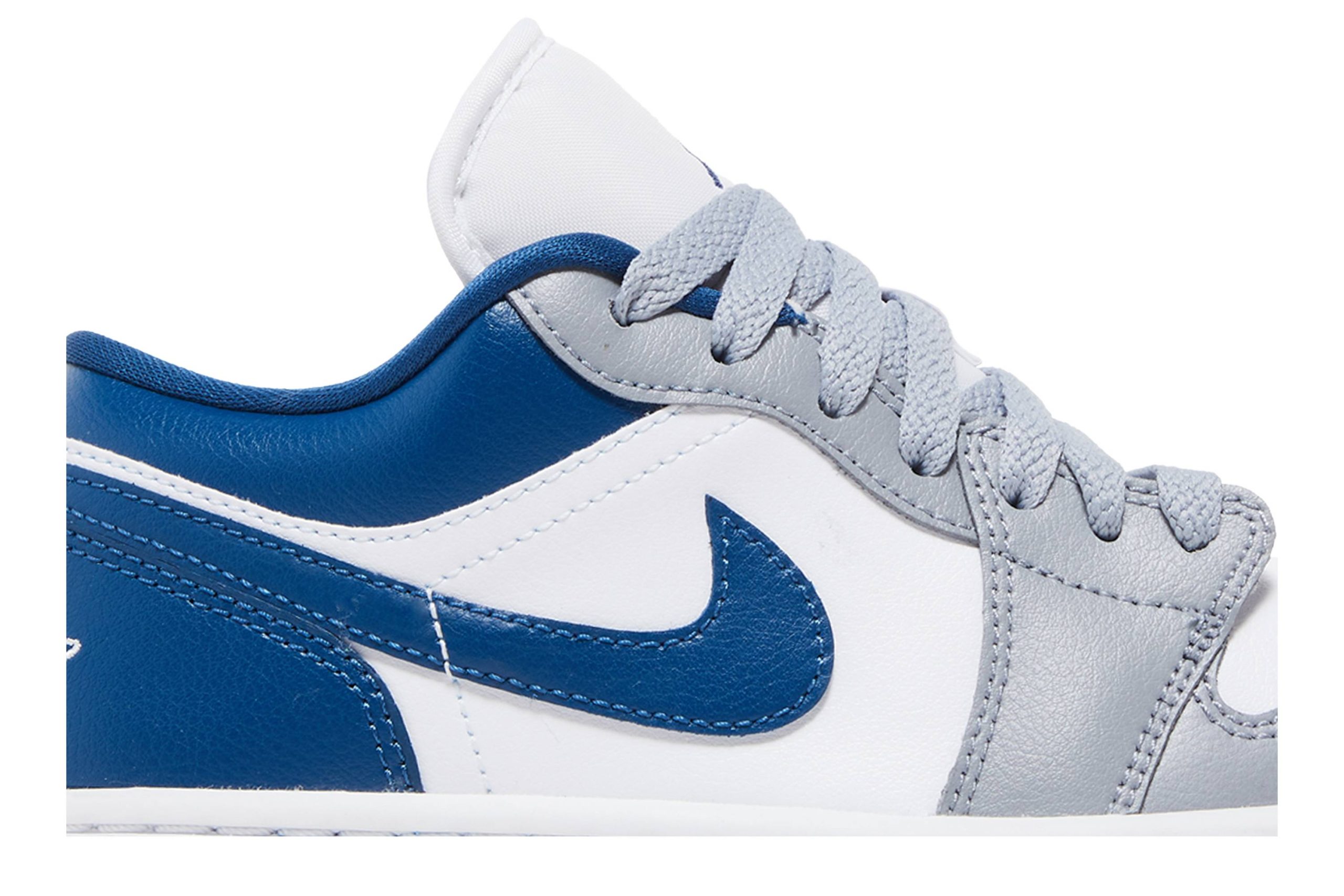 (Women) Air Jordan 1 Low 'Stealth French Blue' DC0774-042 - Image 11