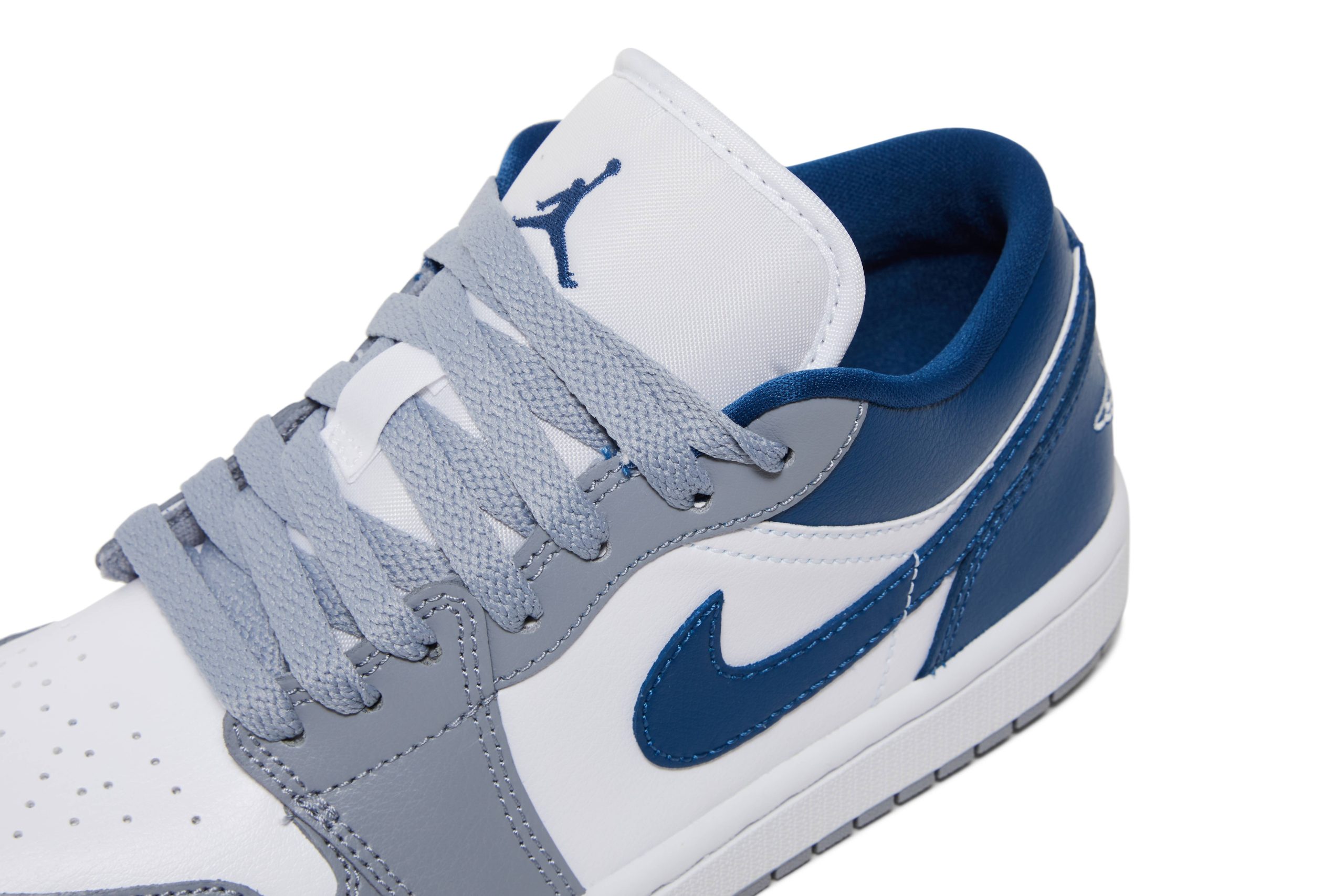 (Women) Air Jordan 1 Low 'Stealth French Blue' DC0774-042 - Image 18