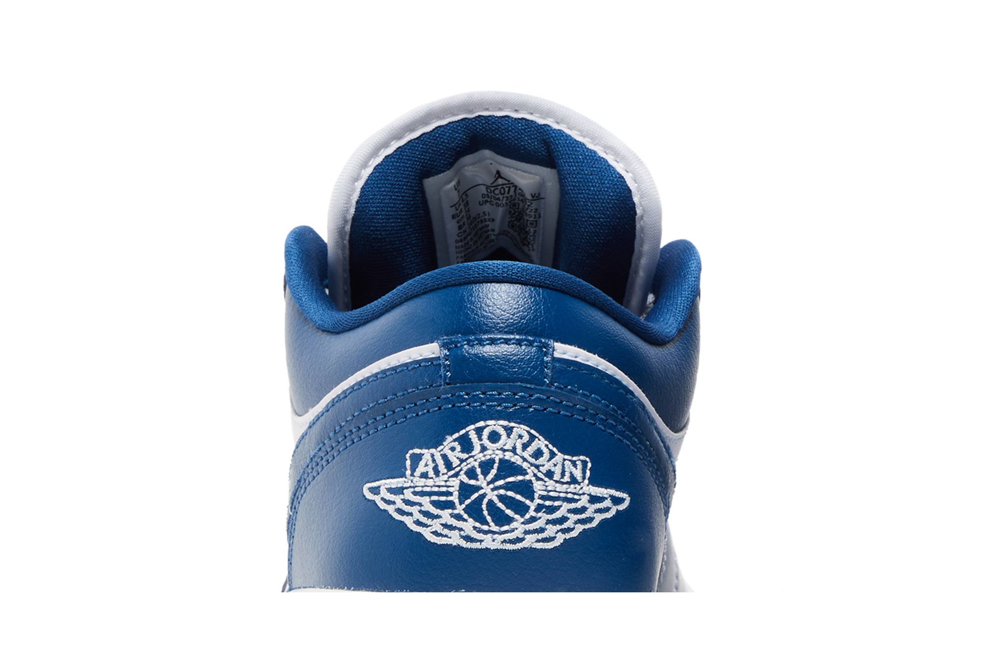 (Women) Air Jordan 1 Low 'Stealth French Blue' DC0774-042 - Image 16