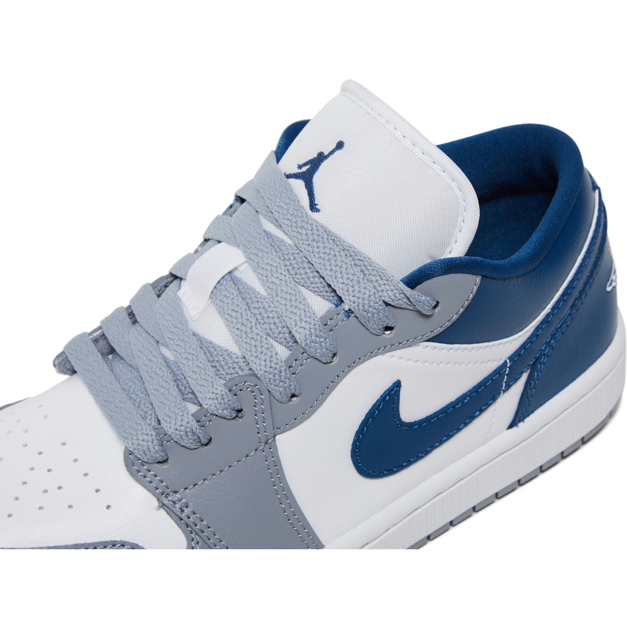 (Women) Air Jordan 1 Low 'Stealth French Blue' DC0774-042 - Image 9