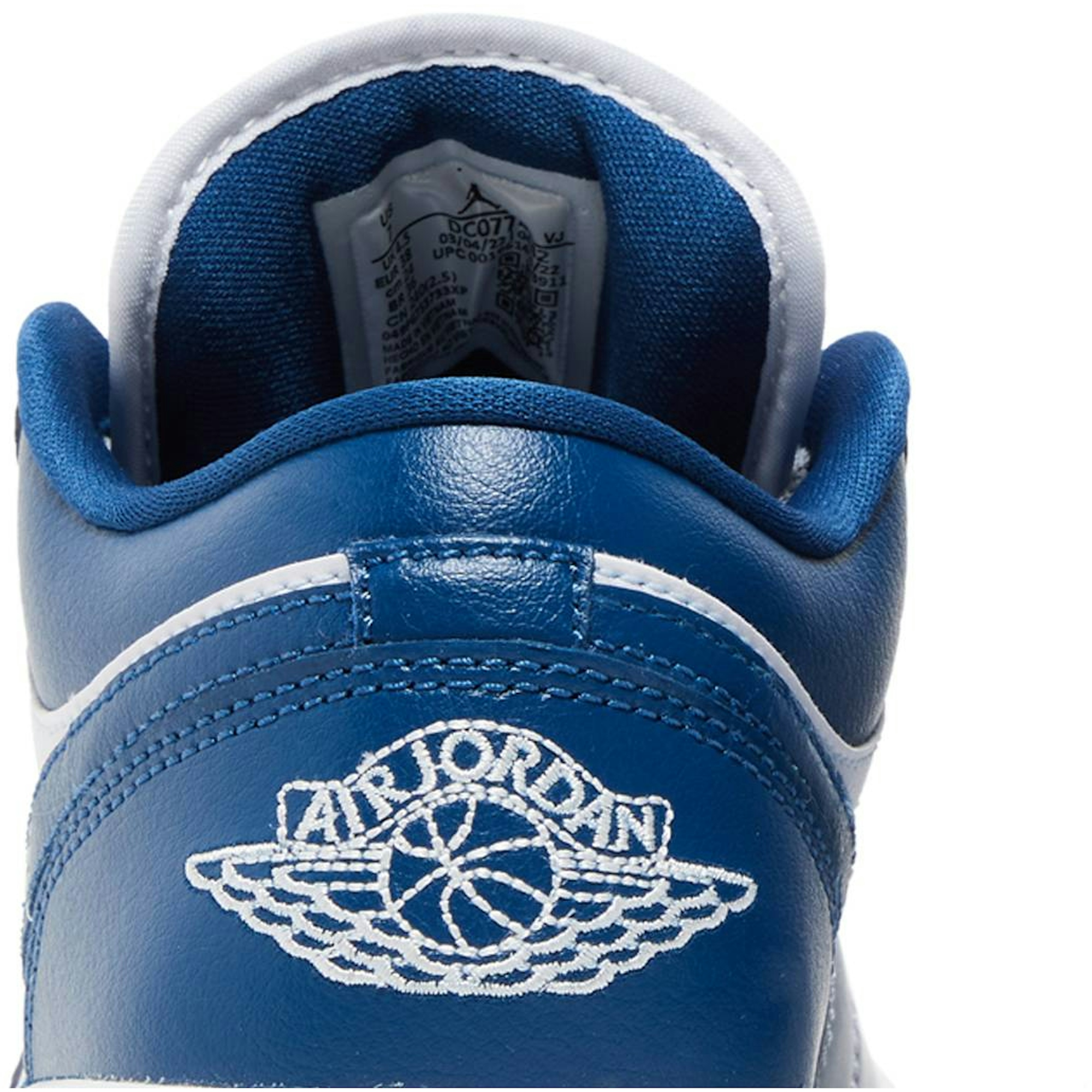 (Women) Air Jordan 1 Low 'Stealth French Blue' DC0774-042 - Image 7