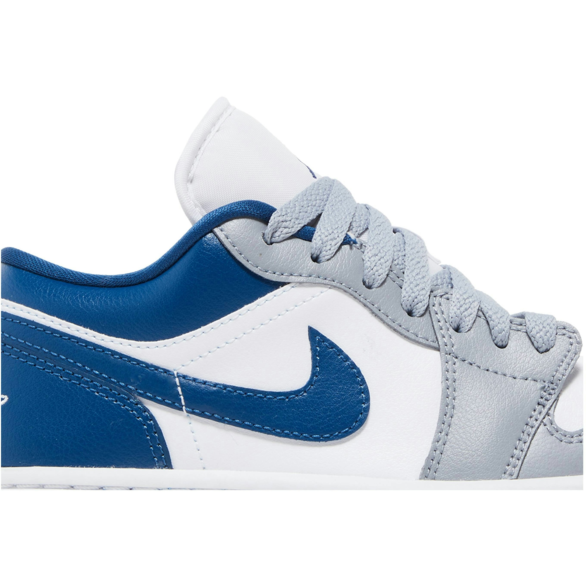 (Women) Air Jordan 1 Low 'Stealth French Blue' DC0774-042 - Image 2