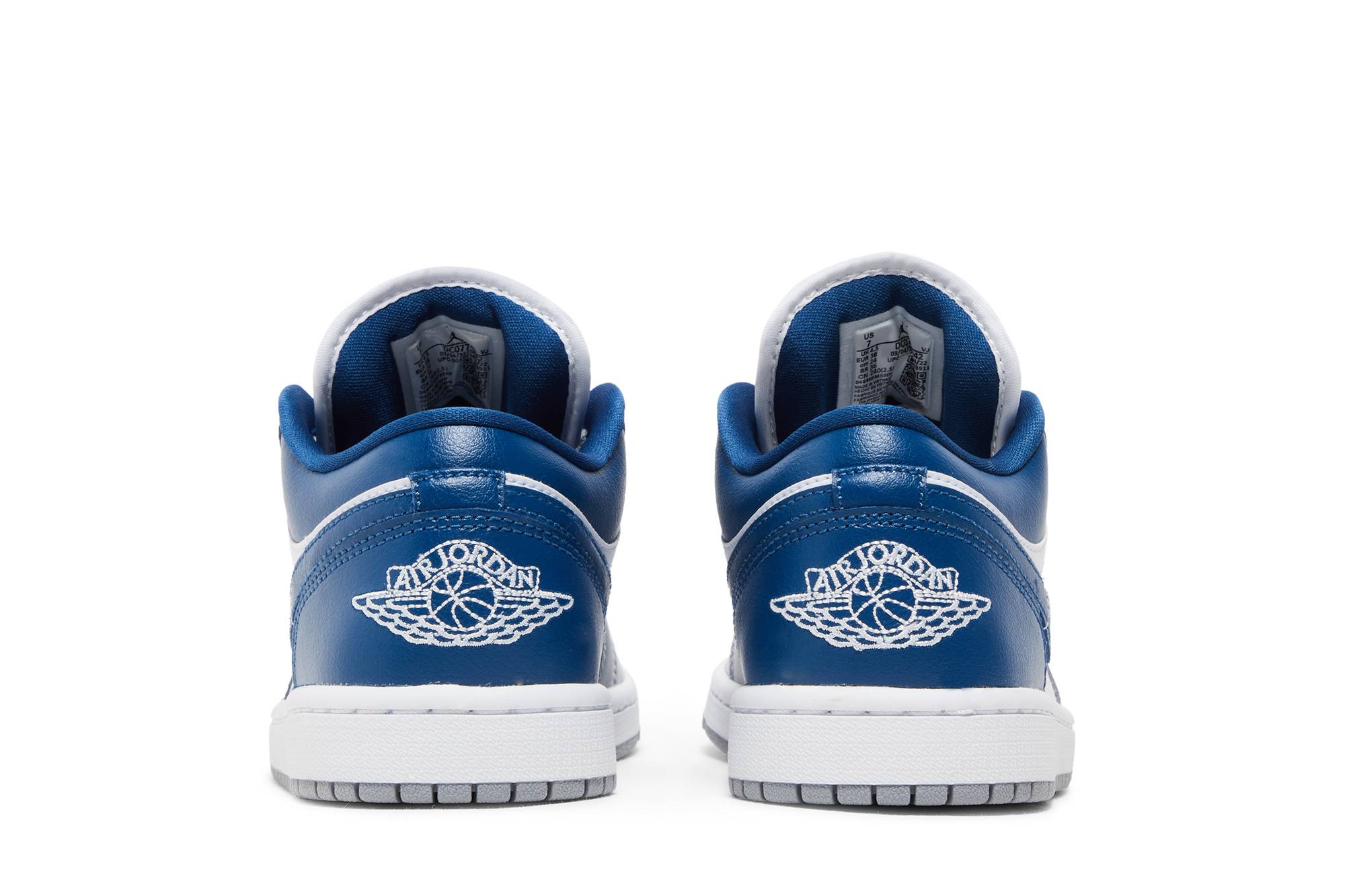 (Women) Air Jordan 1 Low 'Stealth French Blue' DC0774-042 - Image 15