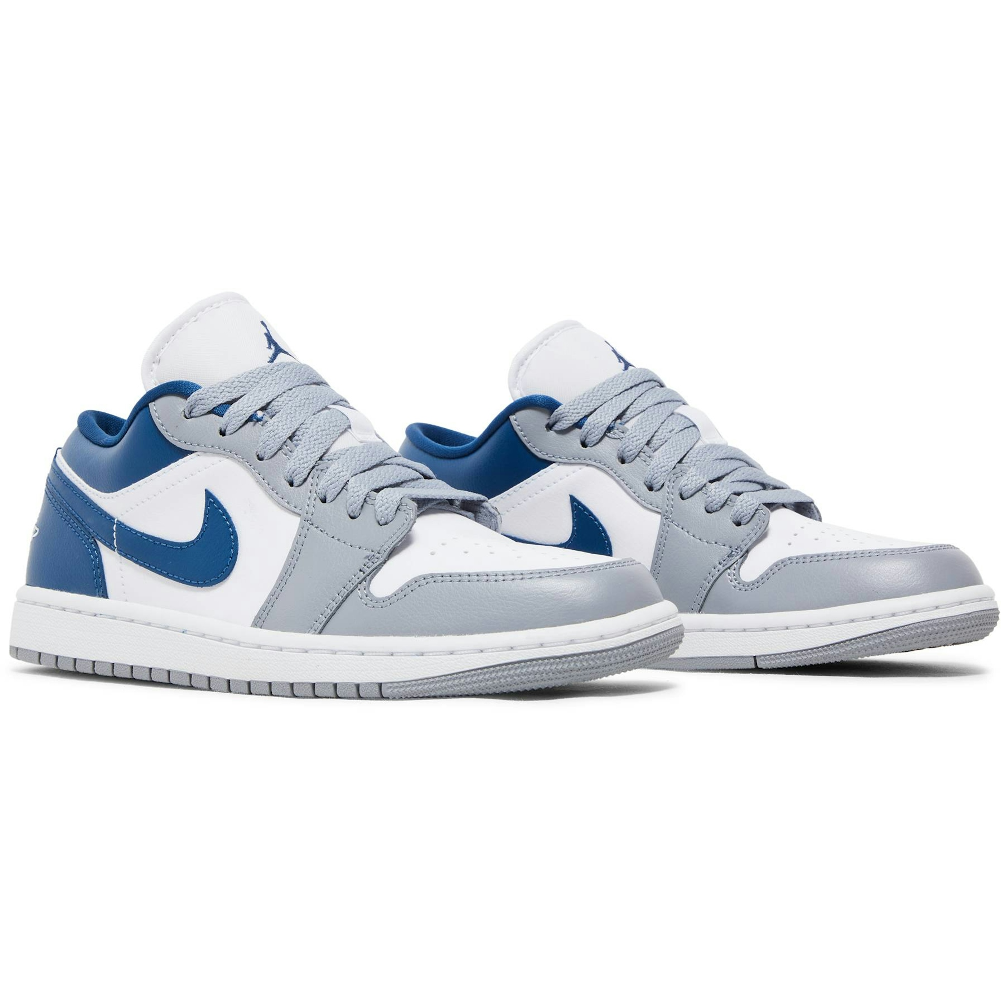 (Women) Air Jordan 1 Low 'Stealth French Blue' DC0774-042 - Image 8