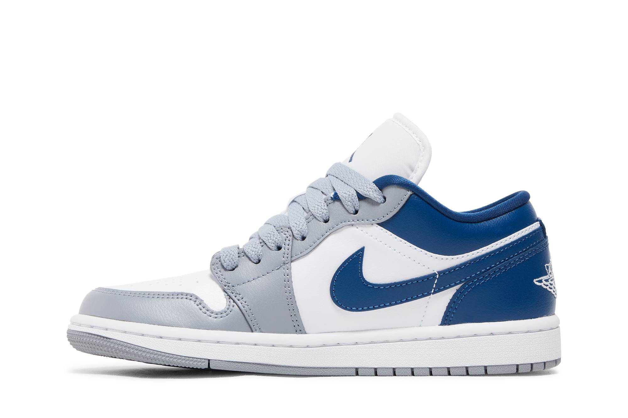 (Women) Air Jordan 1 Low 'Stealth French Blue' DC0774-042 - Image 12