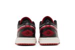 (W) Air Jordan 1 Low ‘White Gym Red’ DC0774-160 WABT