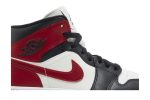 (W) Air Jordan 1 Mid ‘Black Toe’ BQ6472-160 WABT