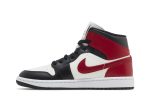 (W) Air Jordan 1 Mid ‘Black Toe’ BQ6472-160 WABT