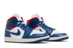 (W) Air Jordan 1 Mid French Blue BQ6472-146 WABT
