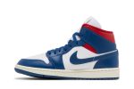 (W) Air Jordan 1 Mid French Blue BQ6472-146 WABT