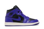 (W) Air Jordan 1 Mid ‘Purple and Black’ BQ6472-051 WABT