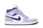 (W) Air Jordan 1 Mid ‘Purple Chenille’ DZ3745-500 WABT