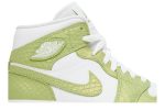 (W) Air Jordan 1 Mid SE Green Python DV2959-113 WABT