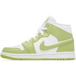 (W) Air Jordan 1 Mid SE Green Python DV2959-113 WABT