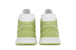 (W) Air Jordan 1 Mid SE Green Python DV2959-113 WABT