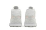 (W) Air Jordan 1 Mid SE White Light Iron Ore DN4045-001 WABT