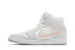 (W) Air Jordan 1 Mid SE White Light Iron Ore DN4045-001 WABT