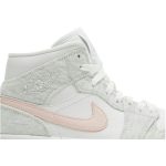 (W) Air Jordan 1 Mid SE White Light Iron Ore DN4045-001 WABT