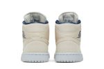 (W) Air Jordan 1 Mid SE White Midnight Navy DM9126-104 WABT