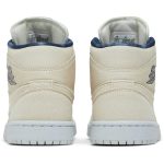(W) Air Jordan 1 Mid SE White Midnight Navy DM9126-104 WABT