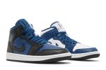 (W) Air Jordan 1 Mid Split ‘French Blue’ DR0501-401 WABT