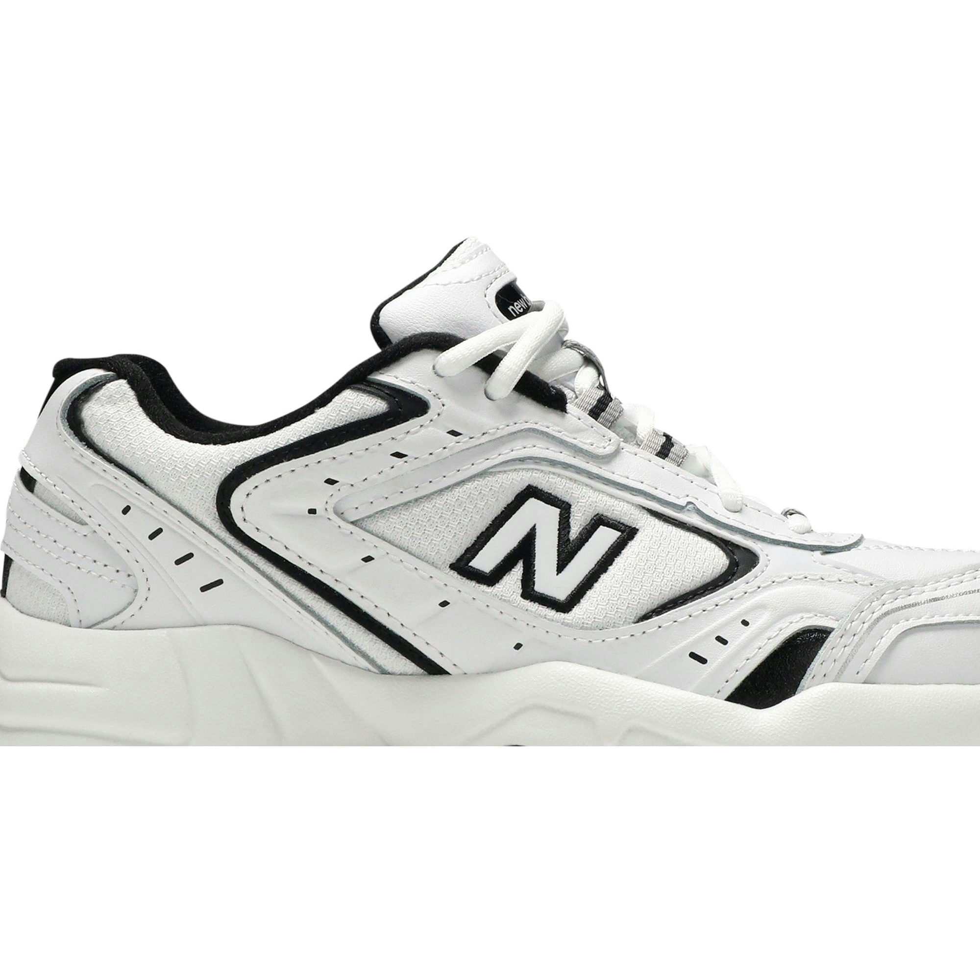(Women) New Balance 452 "White Black" WX452SB - Image 2