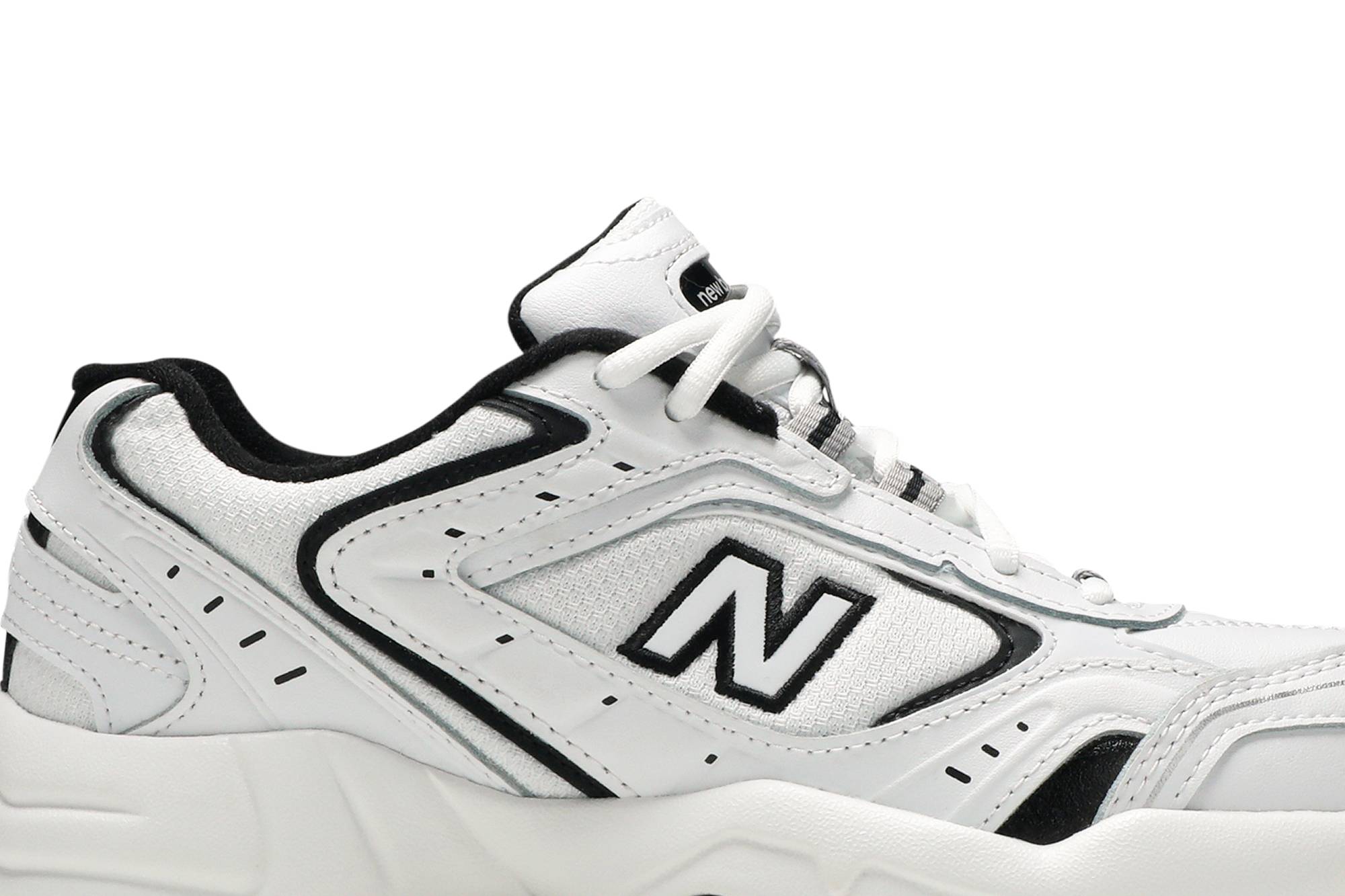 (Women) New Balance 452 "White Black" WX452SB - Image 9