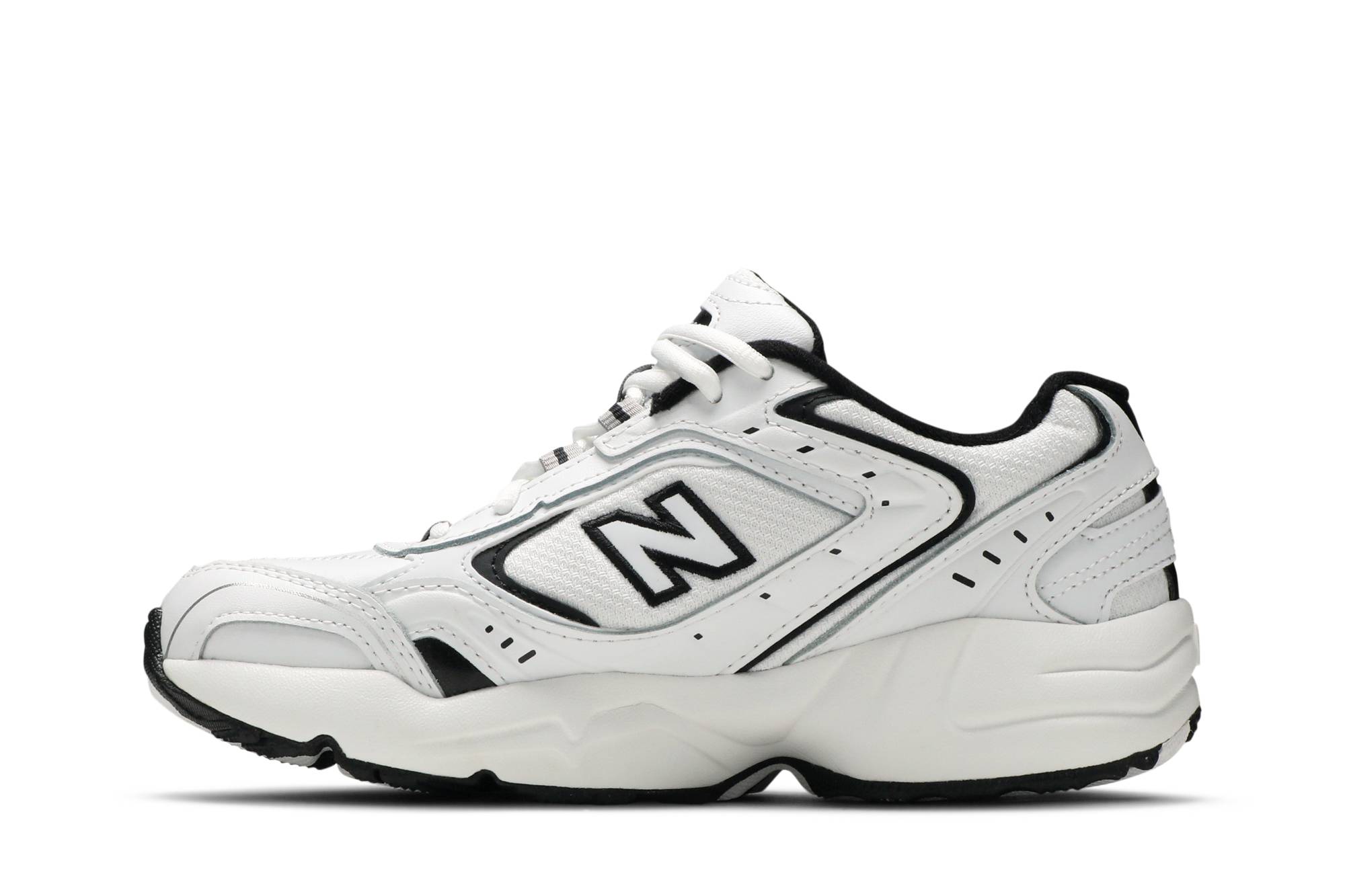 (Women) New Balance 452 "White Black" WX452SB - Image 10
