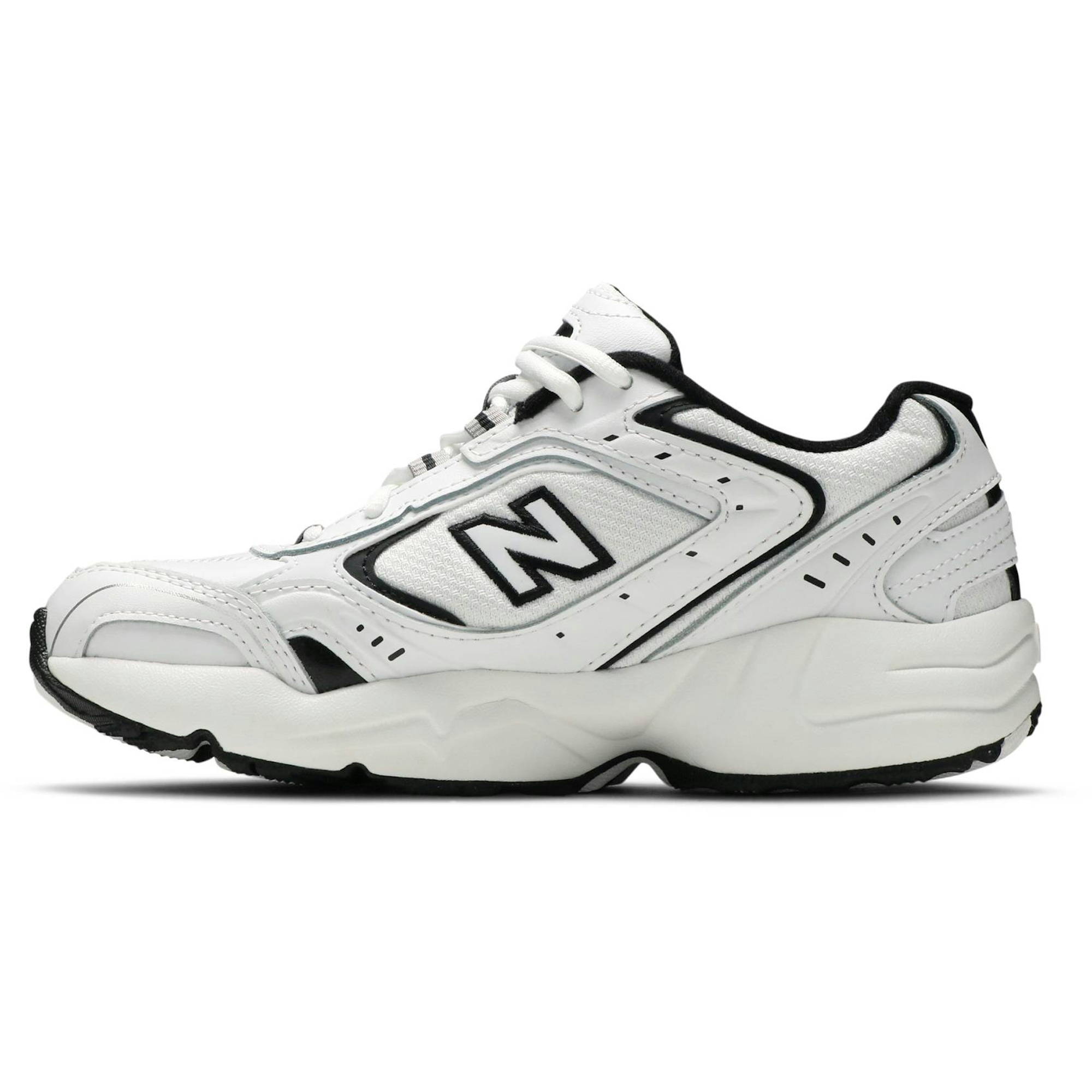 (Women) New Balance 452 "White Black" WX452SB - Image 3
