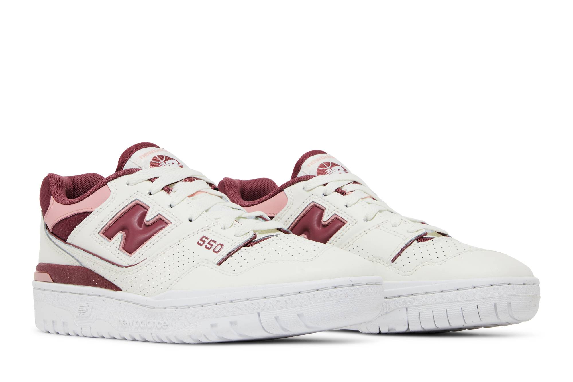 (Women) New Balance 550 'Washed Burgundy' BBW550DP - Image 8