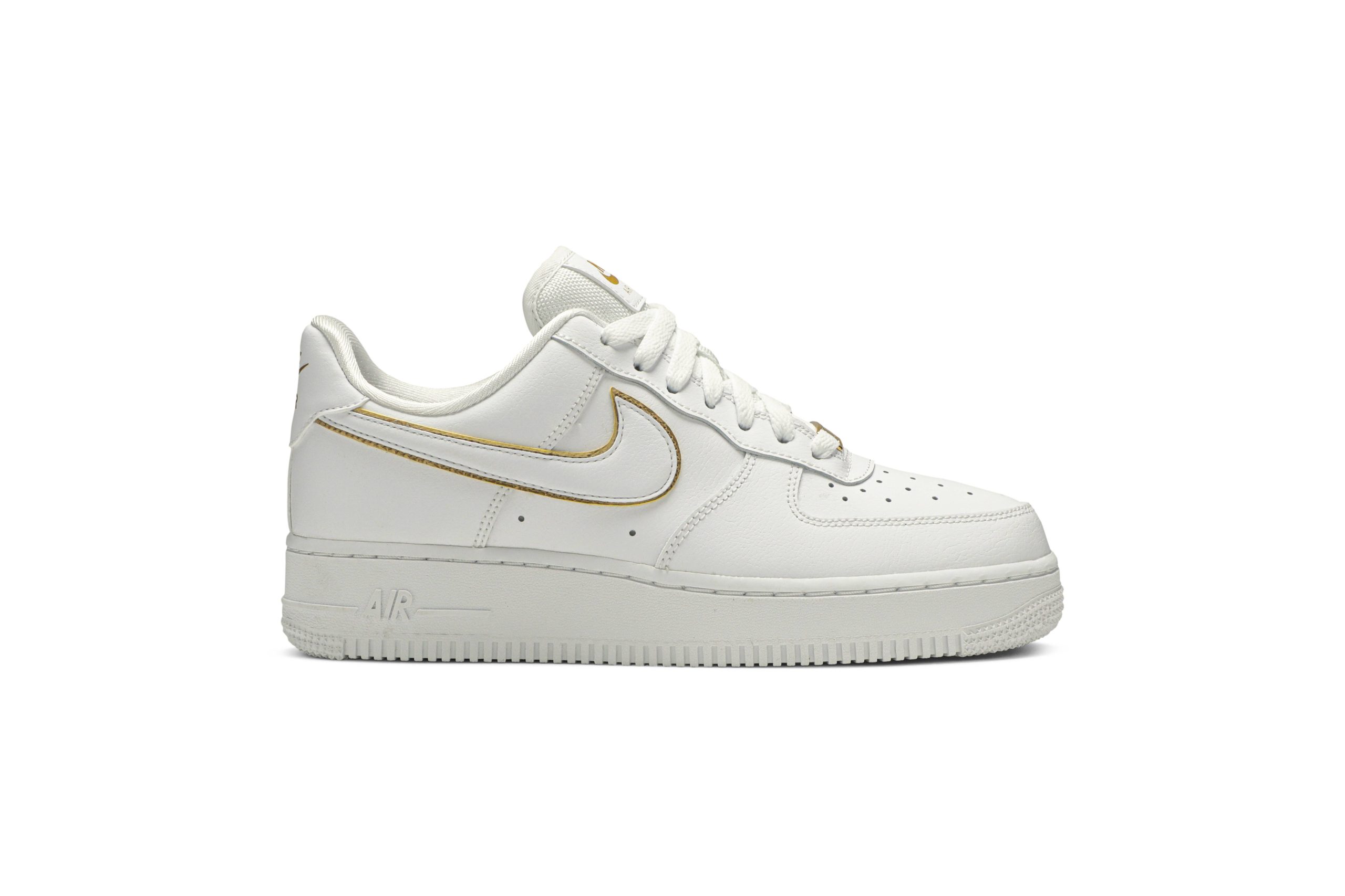 (Women) Nike Air Force 1 07 ESS Metallic Gold AO2132-102 Nicesnk