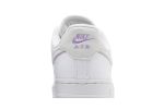 (W) Nike Air Force 1 07 Essential Chenille Swoosh – White Lilac DN5056-100 WABT