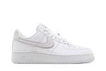 (W) Nike Air Force 1 07 Essential Chenille Swoosh – White Lilac DN5056-100 WABT