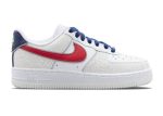 (W) Nike Air Force 1 ’07 LX ‘Just Do It – White University Red Snakeskin’ DV1493-161 WABT