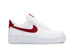 (W) Nike Air Force 1 07 White Noble Red 315115-154 WABT