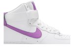 (W) Nike Air Force 1 High White Dark Orchid 334031-112 WABT