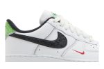 (W) Nike Air Force 1 Low 07 Just Do ItSnakeskin White Black DV1492-101 WABT