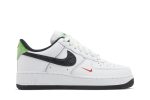 (W) Nike Air Force 1 Low 07 Just Do ItSnakeskin White Black DV1492-101 WABT