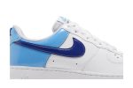 (W) Nike Air Force 1 Low ‘Blue patent Swoosh’ DJ9942-400 WABT