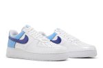(W) Nike Air Force 1 Low ‘Blue patent Swoosh’ DJ9942-400 WABT