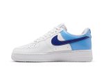 (W) Nike Air Force 1 Low ‘Blue patent Swoosh’ DJ9942-400 WABT