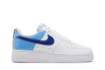(W) Nike Air Force 1 Low ‘Blue patent Swoosh’ DJ9942-400 WABT