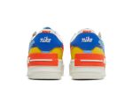 (W) Nike Air Force 1 Low Shadow ‘Sail Game Royal Rush Orange University Blue’ CI0919-115 WABT