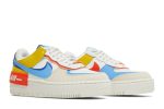 (W) Nike Air Force 1 Low Shadow ‘Sail Game Royal Rush Orange University Blue’ CI0919-115 WABT