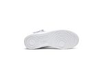 (W) Nike Air Force 1 Mid 07 Leather ‘Triple White’ 366731-100 WABT