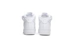 (W) Nike Air Force 1 Mid 07 Leather ‘Triple White’ 366731-100 WABT