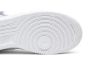 (W) Nike Air Force 1 Mid 07 Leather ‘Triple White’ 366731-100 WABT