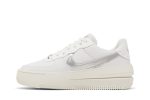 (W) Nike Air Force 1 PLT.AF.ORM ‘Summit White Metalic Silver’ DJ9946-101 WABT